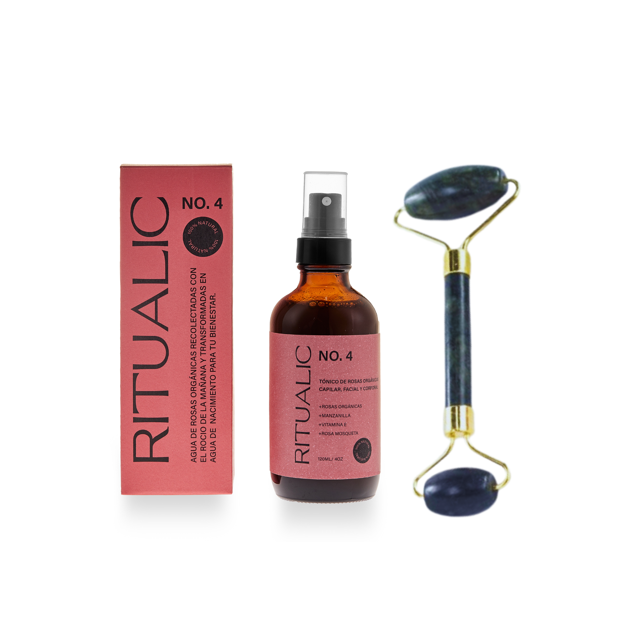 Ritual Rosas + Rodillo Facial