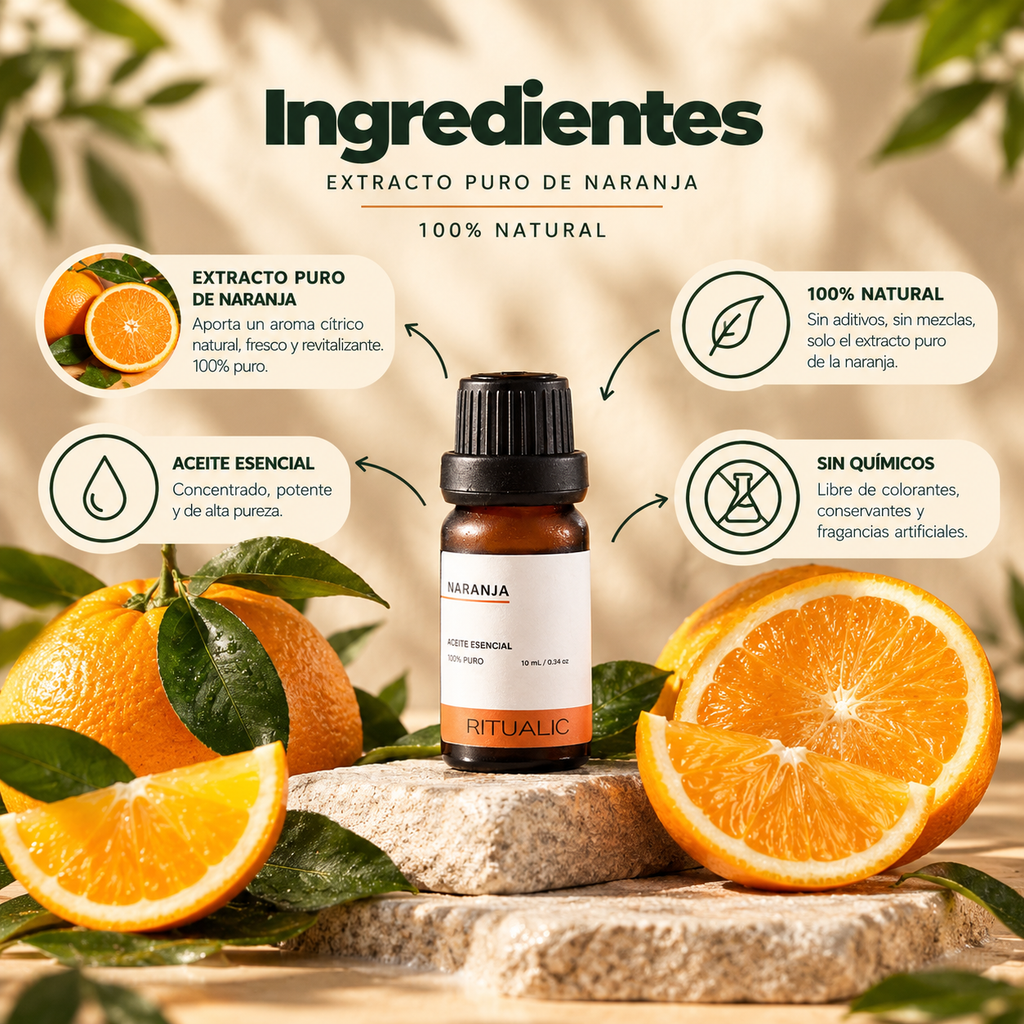 Aceite Esencial a elección 100% Puro 10 mL