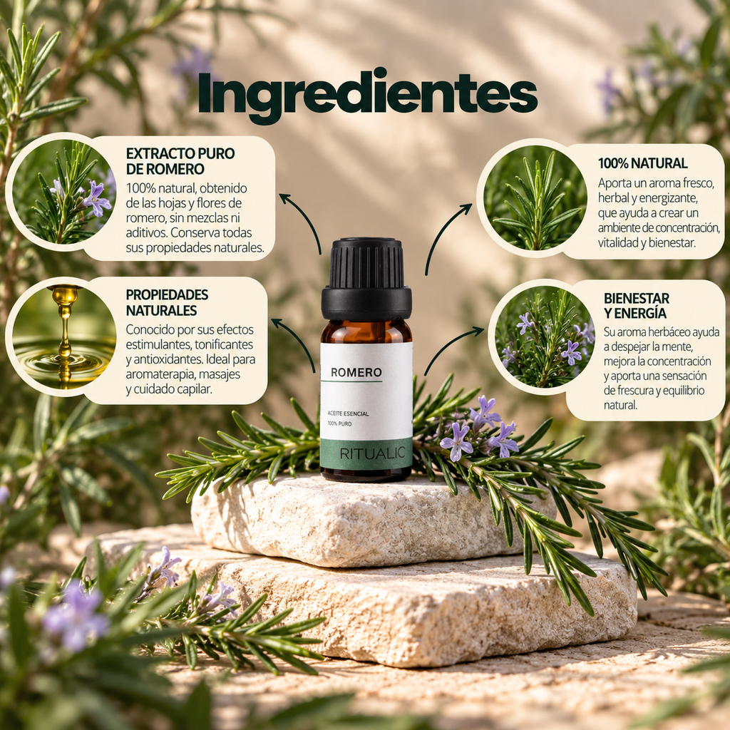 Aceite Esencial a elección 100% Puro 10 mL
