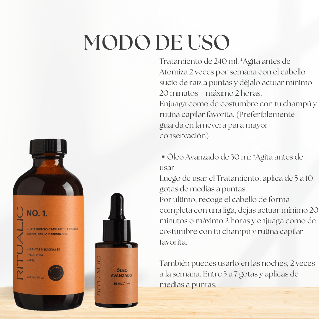 Kit S.O.S Cabellos Maltratados, Sin Vida, Opacos - Ritualic