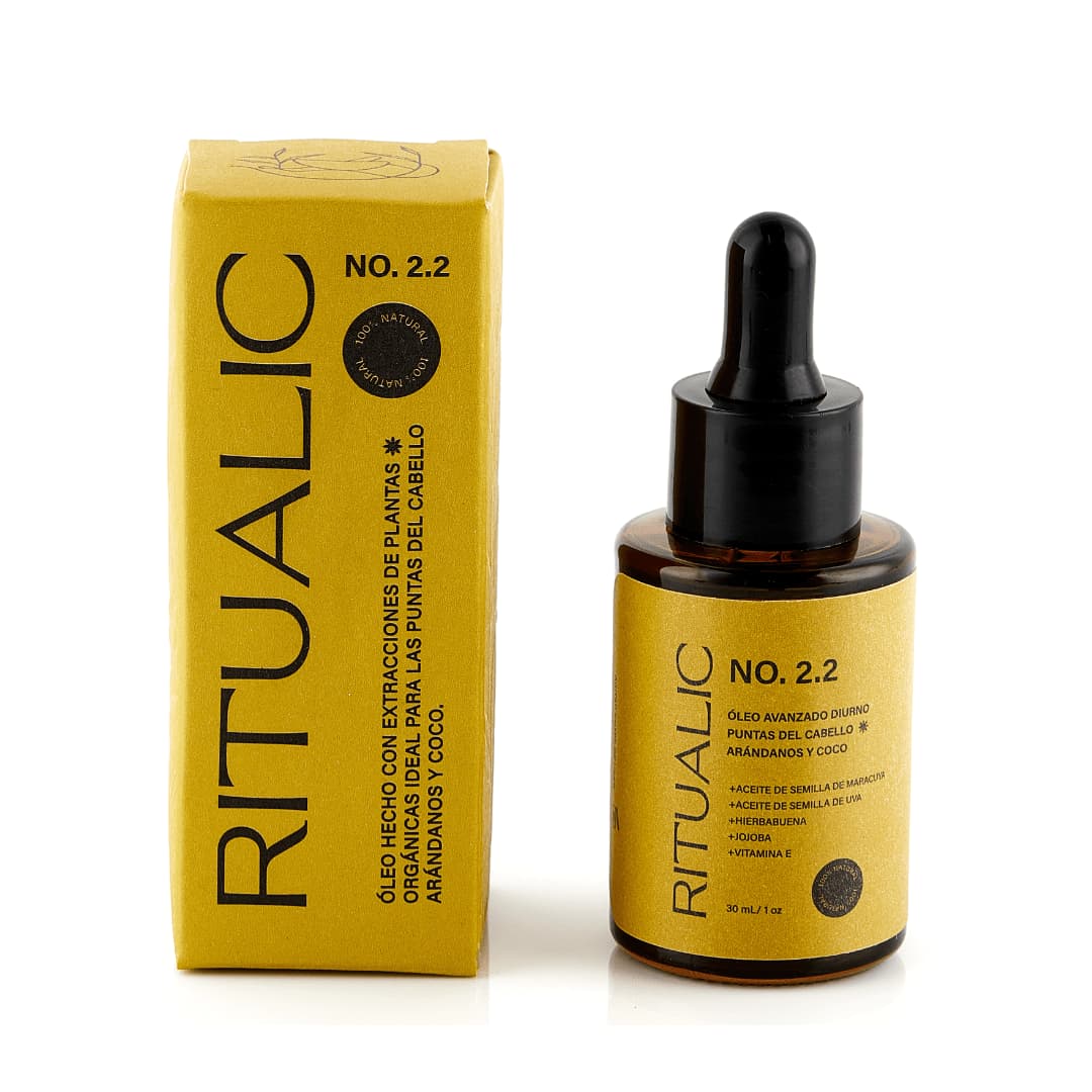 No.2.2 Óleo Diurno para las Puntas del Cabello - Hierbabuena
