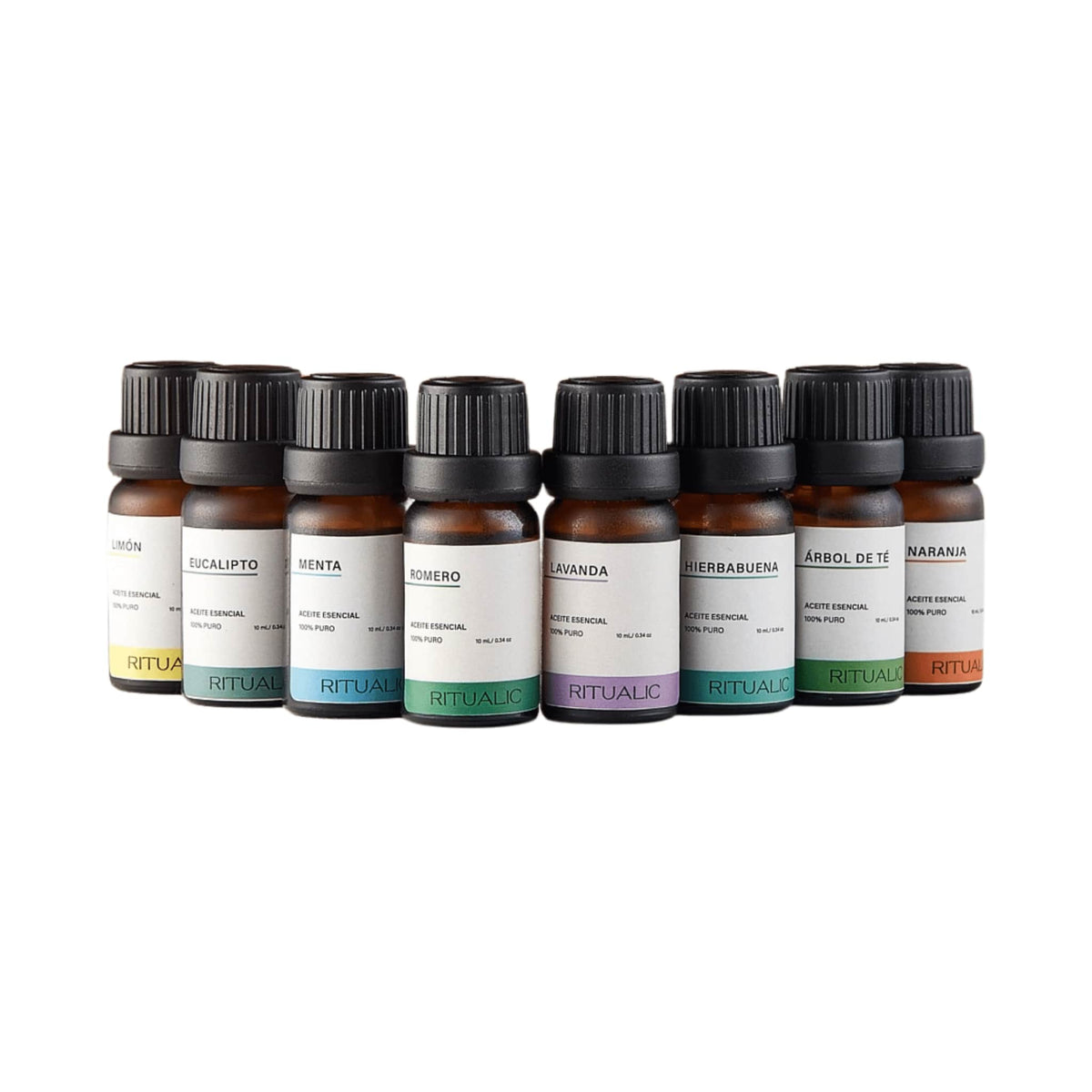 Ritual completo 8 Aceites Esenciales 100% Puros 10 mL c/u