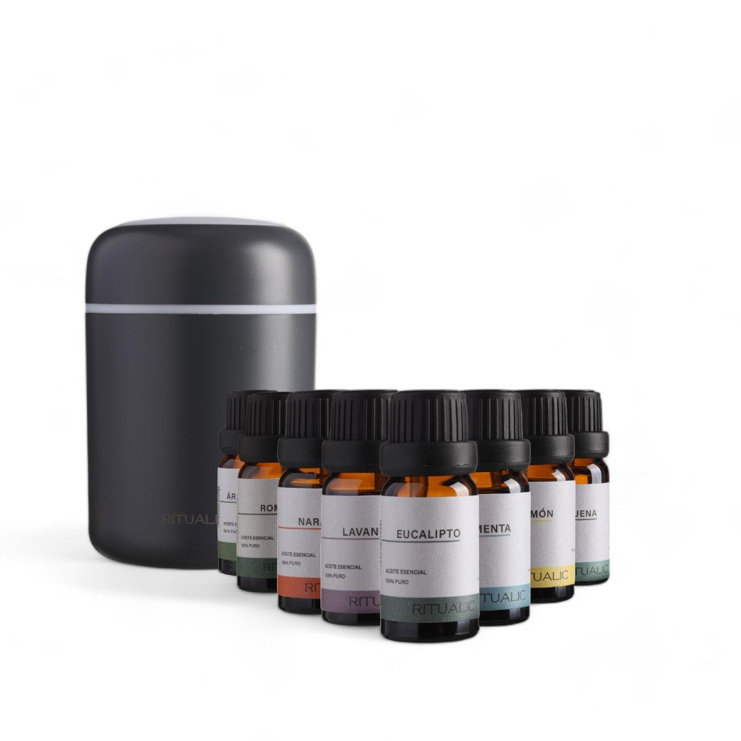 Ritual humidificador + 8 aceites esenciales - Ritualic