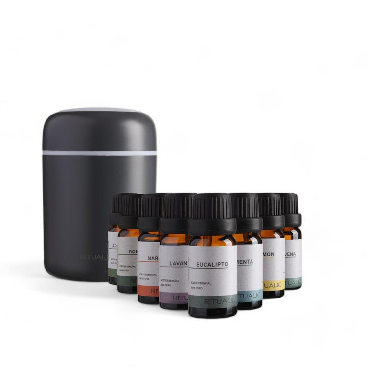 Ritual humidificador + 8 aceites esenciales - Ritualic